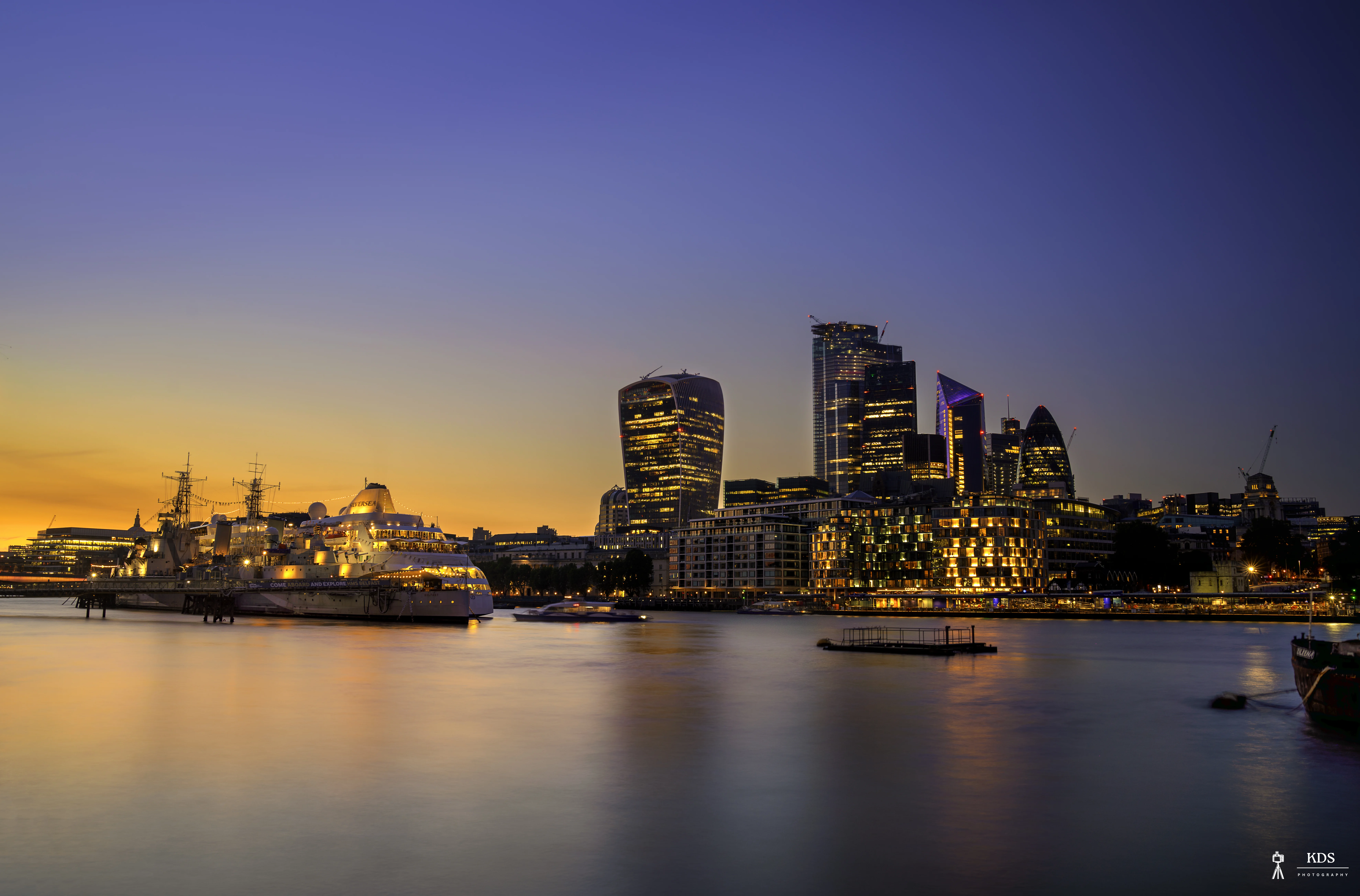 Sky Garden Sunset Glow
